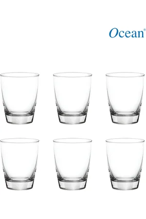 Ocean Transparent 6 Pieces Glass Beer 365ml
