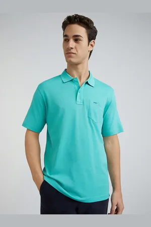 ColorPlus Polo Collar Relaxed Fit Cotton T-shirt