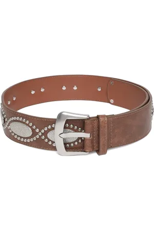 MANGO Women Embellished Belt
