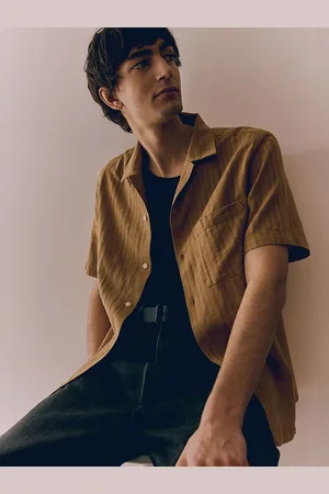 H&M Men Striped Shirts