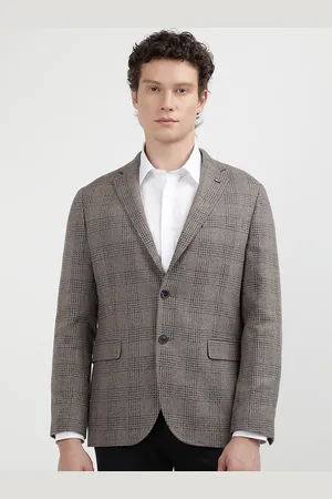 Tommy Hilfiger Checked Single Breasted Blazers
