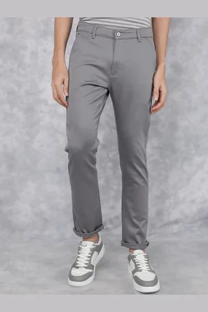 Crimsoune Club Men Smart Slim Fit Chinos Trousers