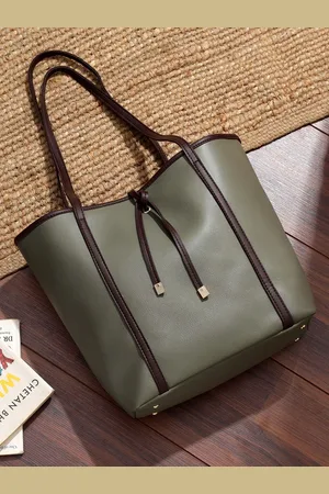 Legal Bribe PU Half Moon Tote Bag