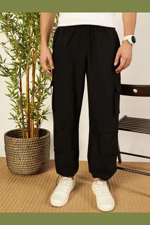 Mast & Harbour Men Smart Loose Fit Joggers Trousers
