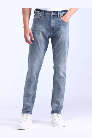 Flying Machine Men Slim Fit Heavy Fade Stretchable Jeans
