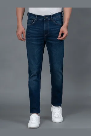 Red Tape Men Light Fade Mid-Rise CleanLook Stretchable Jeans