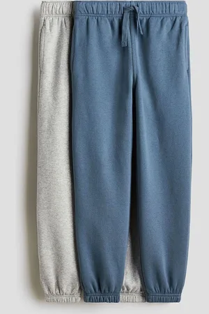 H&M Boys Pack Of 2 Boys Mid Rise Joggers