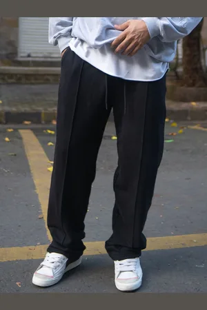 Powerlook Men Relaxed Baggy Fit Track Pants