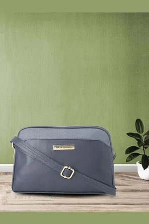 Mast & Harbour Women Colourblocked Crossbody Leather Sling Bag