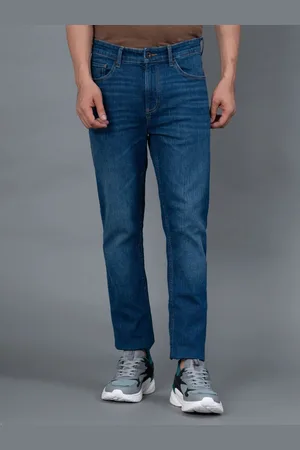 Red Tape Men Mid-Rise Light Fade Stretchable Jeans