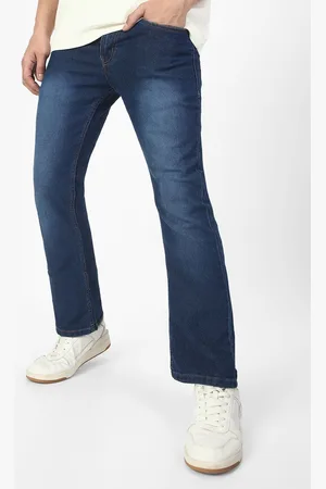 URBANO Men Bootcut Light Fade Clean Look Stretchable Jeans