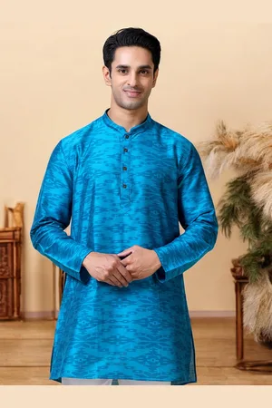 TATTVA Ethnic Motifs Printed Mandarin Collar Kurta