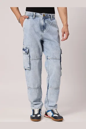 Style Quotient Men Cotton Relaxed Fit Heavy Fade Jeans