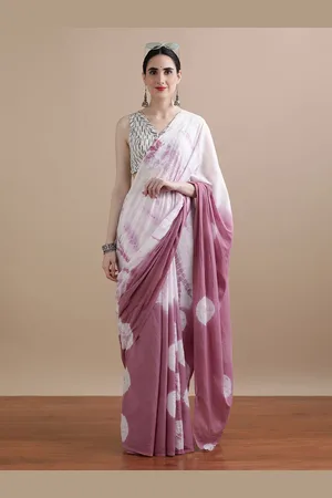 Jaipur Tie and Dye Pure Cotton Saree