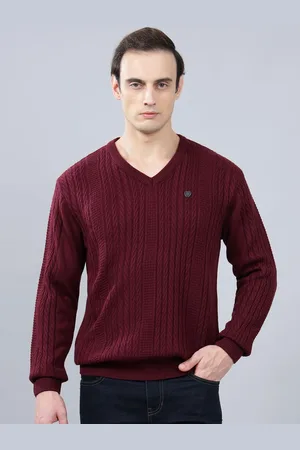 CANTABIL Men Ribbed Pullover Sweaters
