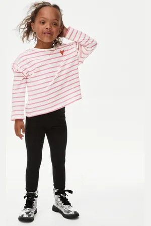 Marks & Spencer Girl Striped Cotton Top