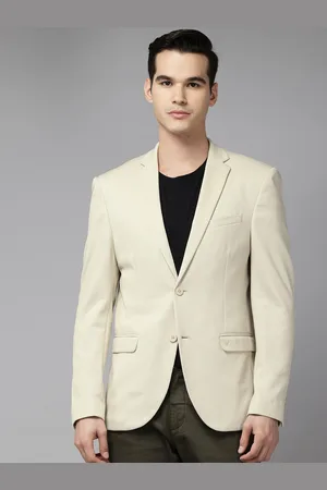Blackberrys Slim Fit Notched Lapel Single-Breasted Blazer