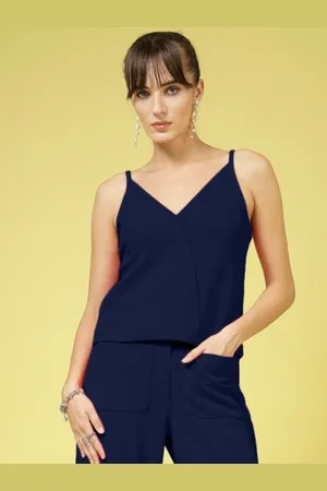 OOMPH Women Shoulder Straps Crop Top