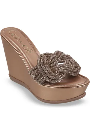 Catwalk Women Embellished Wedge Sandal