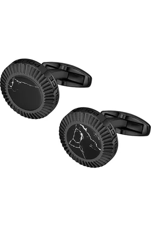 Police Men Textured Cufflink