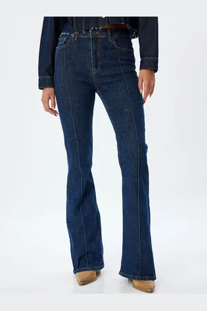 Koton Women Mid-Rise Bootcut Stretchable Jeans
