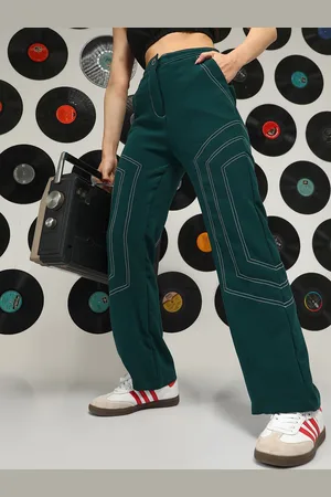 Campus Women Cotton Casual Comfort Trousers
