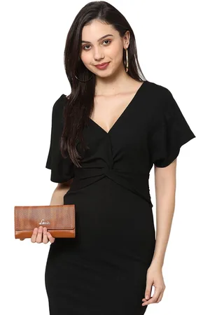 LAVIE Women Synthetic Solid Envelope 3Fold Wallet