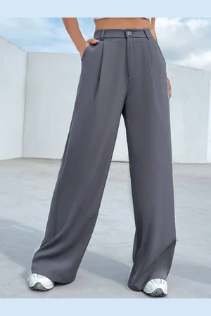Broadstar Women Pleated Korean Pants