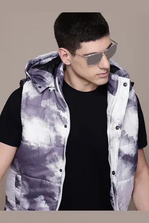 Roadster The Lifestyle Co. Dyed Hooded Padded Gilet Jacket