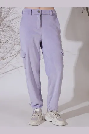 NEUDIS Women Striped Corduroy Trouser