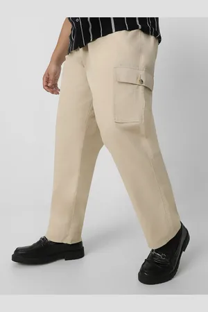 URBANO Men Regular Fit Stretchable Cargo Trouser