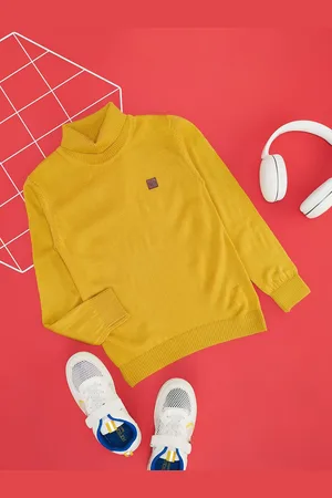 Pantaloons Boys Pullover with Applique Detail