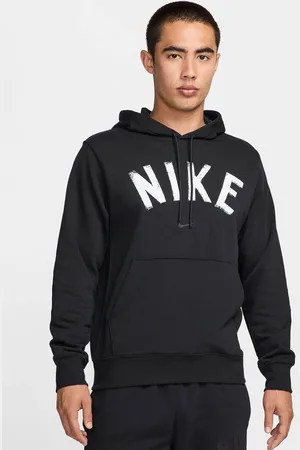 Nike Men Swoosh Dri-FIT French Terry Fitness Pullover Hoodie