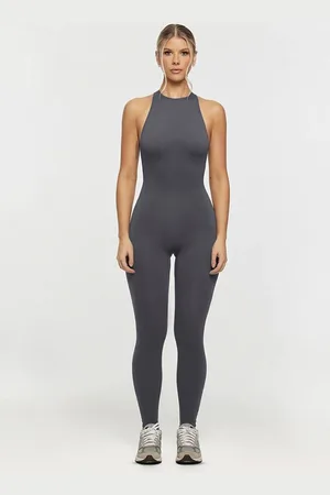 LULU & SKY Women Sleeveless Basic Jumpsuit