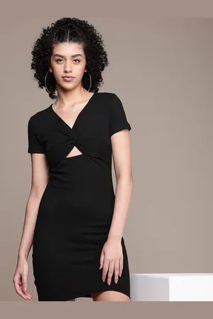 Roadster The Life Co. Ribbed Bodycon Mini Dress