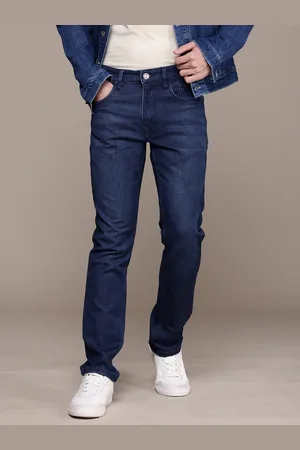 WROGN Men Straight Fit Light Fade Stretchable Jeans
