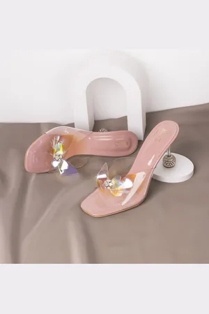 Inc 5 Women Party Square Toe Block Heel Sandals