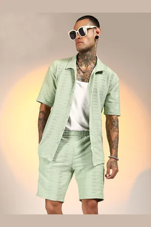 Campus Self-Designed Shirt & Shorts Co-Ord Set