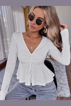 Stylecast Women Striped V-Neck Top