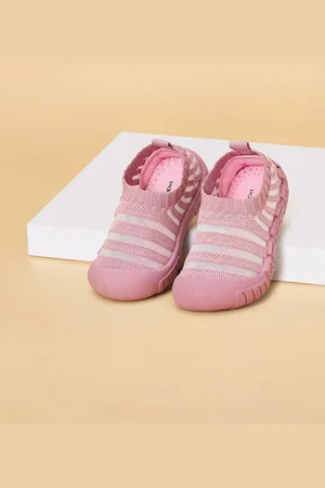 Pantaloons Girls Striped Slip-On Sneakers