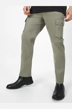 URBANO Men Regular Fit Stretchable Cargo Trouser