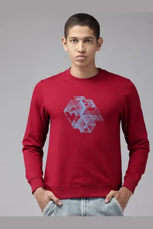 Park Avenue Slim Fit Printed Sweatshirt