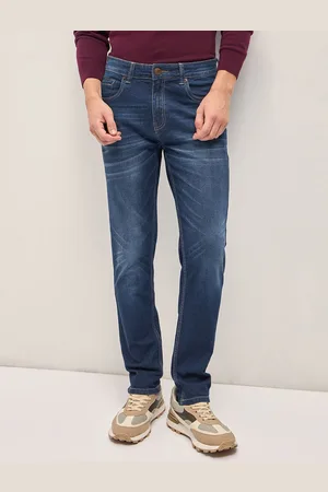The Bear House Men Slim Fit Light Fade Stretchable Jeans