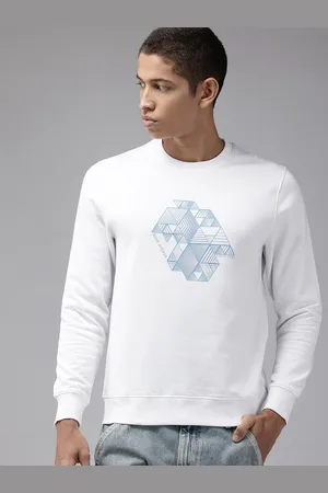 Park Avenue Slim Fit Printed Sweatshirt