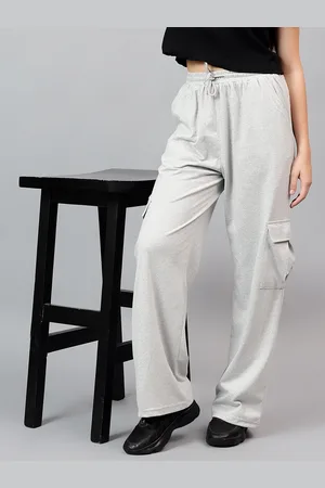 KOTTY Women High-Rise Cargo Trousers
