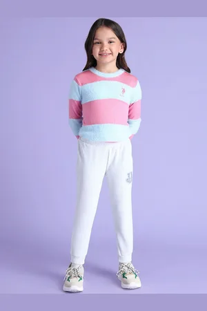 Ralph Lauren Girls Mid-Rise Joggers