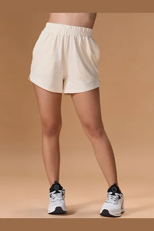 KICA Women Cotton Regular Fit Training or Gym Shorts