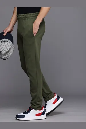 HRX Men Typography Printed Track Pants