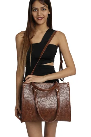 MINI WESST Textured Structured Tote Bag