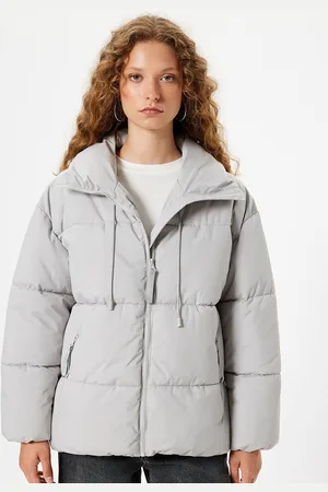 Koton Women Crop Puffer Jacket